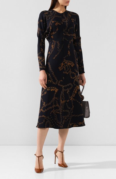 Платье с принтом VICTORIA BECKHAM, арт. DR MID 61132B, фото 2