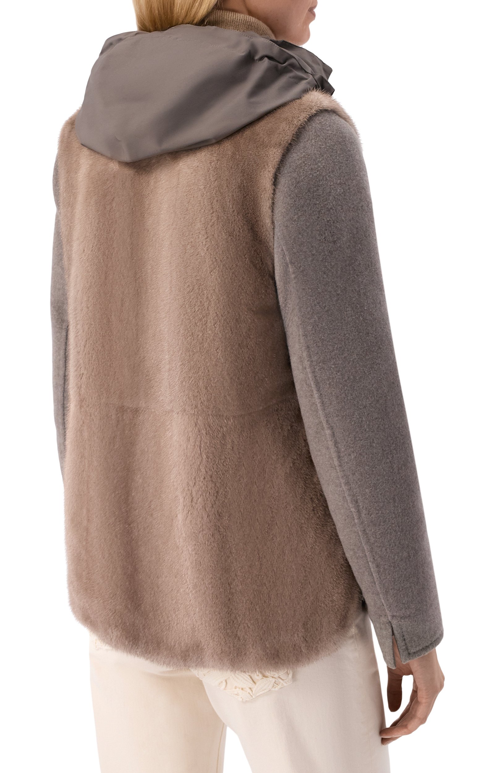 Двусторонняя куртка из норки LORO PIANA, арт. FAF3988, фото 7