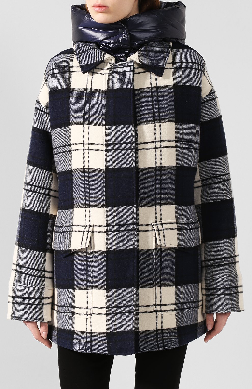 Комплект из двух курток WOOLRICH синего цвета по цене 72700 руб., арт. WWCPS2796/UT1707, фото 3 Комплект из двух курток WOOLRICH, арт. WWCPS2796/UT1707, фото 3