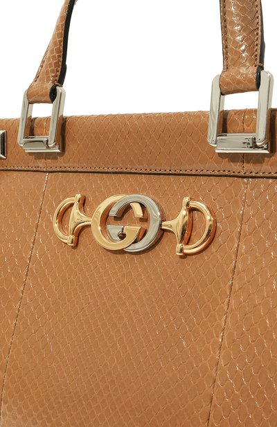 Сумка zumi medium из кожи питона GUCCI, арт. 564714 LJM0X, фото 3