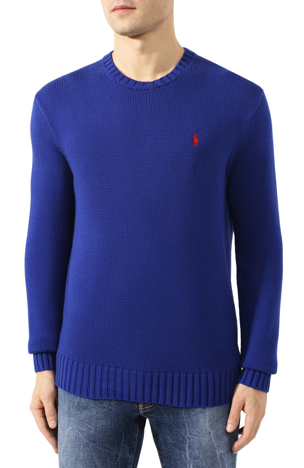 Хлопковый свитер POLO RALPH LAUREN, арт. 710727573, фото 3