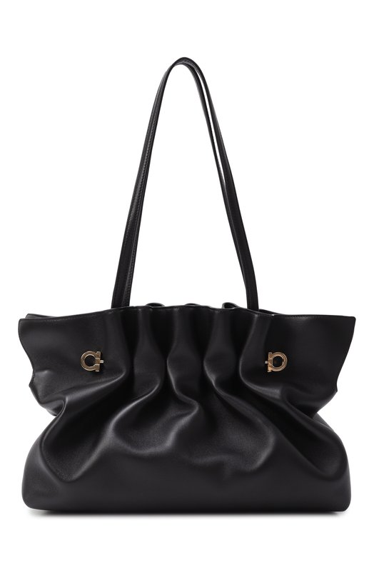 Сумка Soft-Bag medium Ferragamo 219960/783286 Чёрный  219960/783286 Фото 6