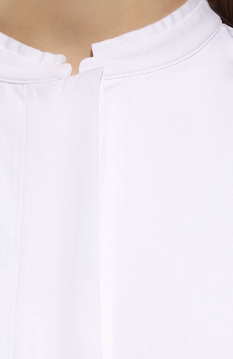 Хлопковое платье JIL SANDER белого цвета по цене 134500 руб., арт. JSPU500606-WU245200, фото 5 Хлопковое платье JIL SANDER, арт. JSPU500606-WU245200, фото 5
