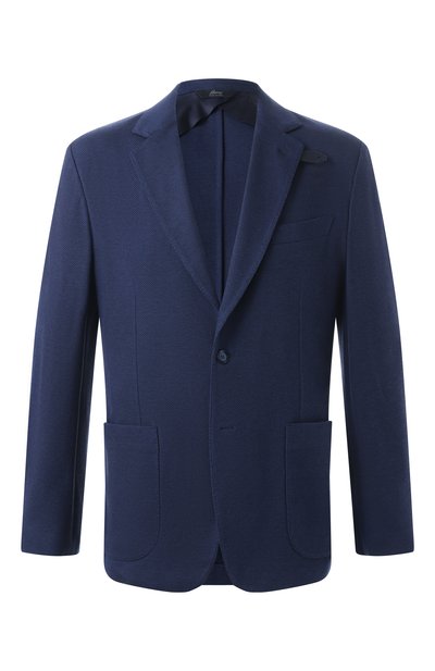 Мужской пиджак из шелка и хлопка BRIONI, арт. UJRQ0L/PB610