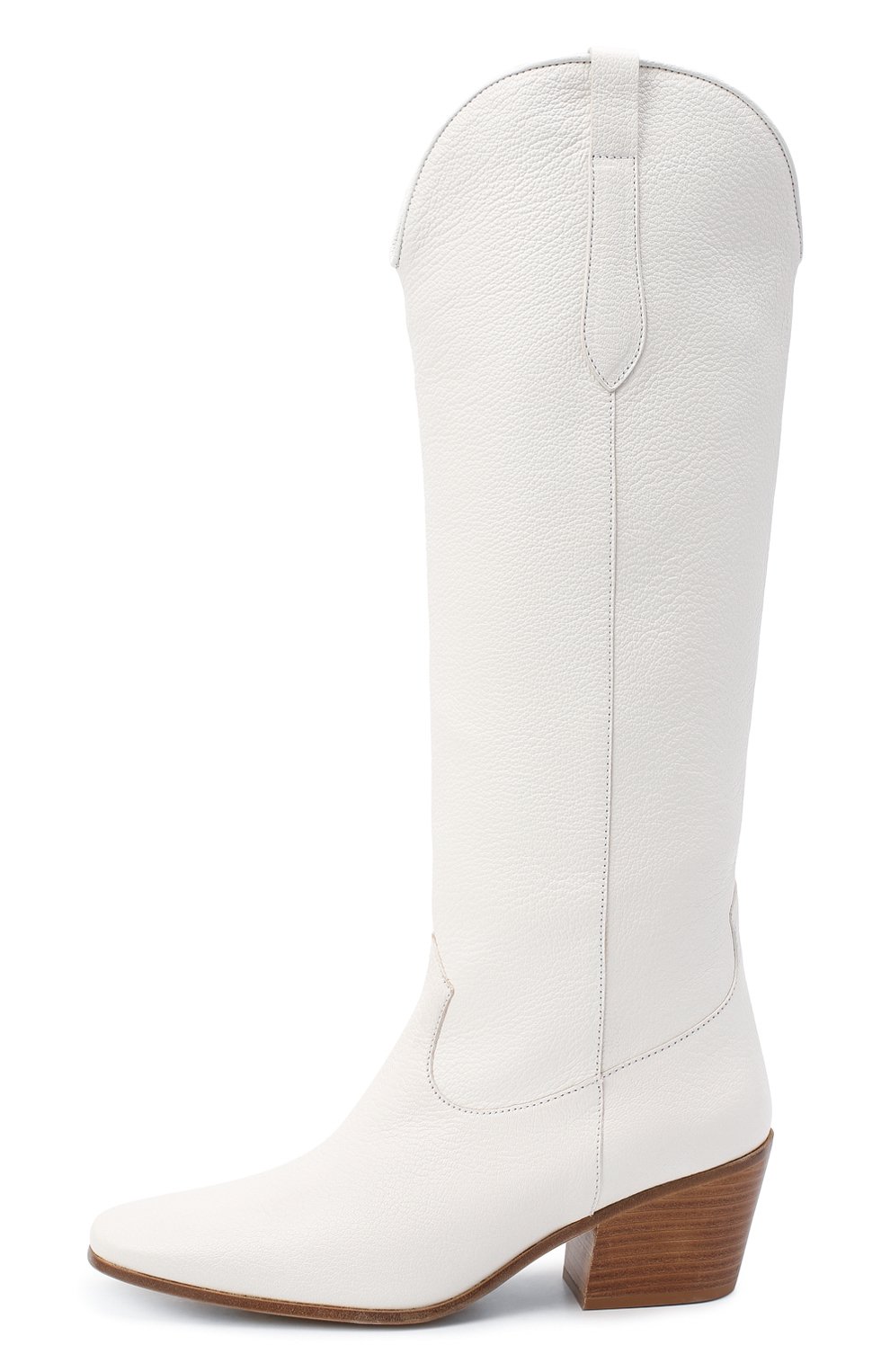 Кожаные сапоги willa BY FAR белого цвета по цене 89900 руб., арт. 20FWWLDWHGRL, фото 3 Кожаные сапоги willa BY FAR, арт. 20FWWLDWHGRL, фото 3