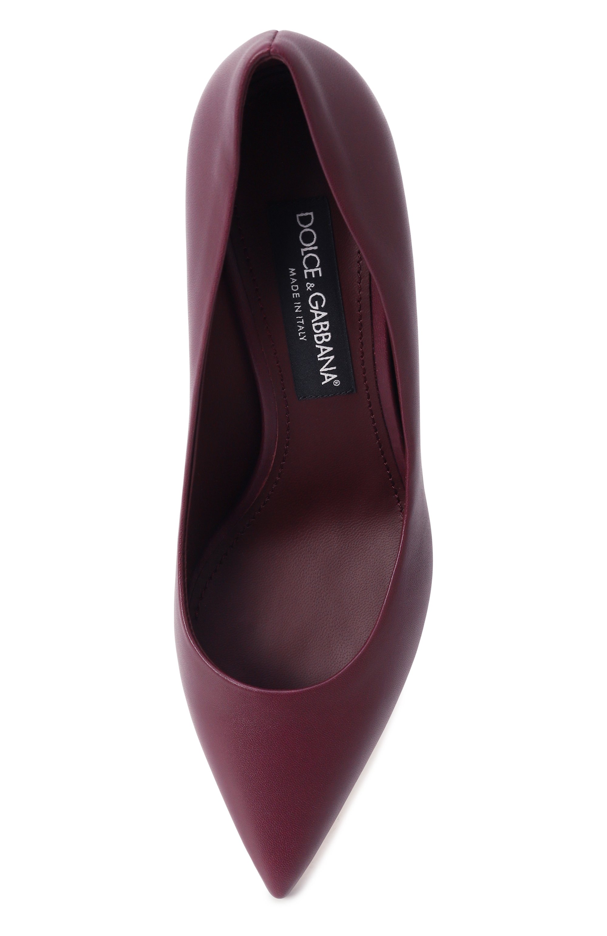 Кожаные туфли cardinale 60 DOLCE & GABBANA, арт. CD1839/B7261, фото 6