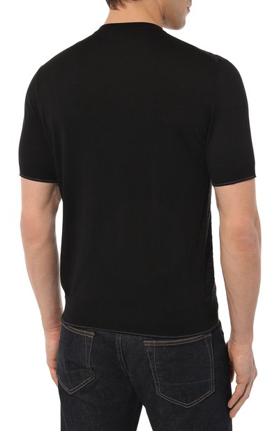 Джемпер из шелка и хлопка STEFANO RICCI, арт. K818048G10/F23176, фото 4