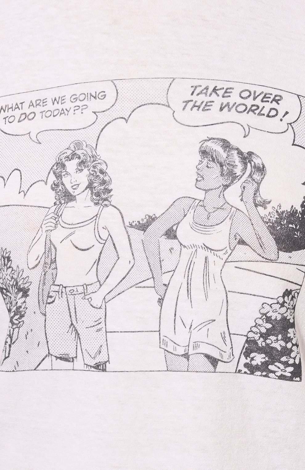 Хлопковая футболка RE/DONE, арт. 024-02WCGT298, фото 5