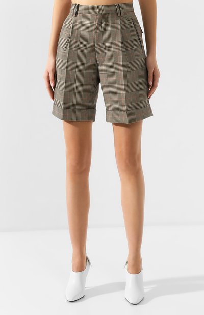 Шорты MAISON MARGIELA коричневого цвета по цене 59600 руб., арт. S51MU0051/S52581, фото 3 Шорты MAISON MARGIELA, арт. S51MU0051/S52581, фото 3