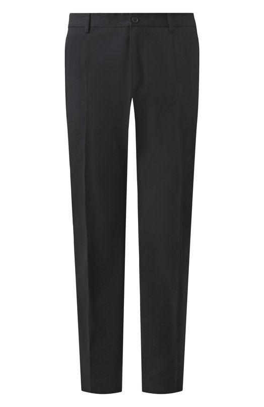 Хлопковые брюки Dolce & Gabbana GVB6ET/FUFMJ Чёрный GVB6ET/FUFMJ