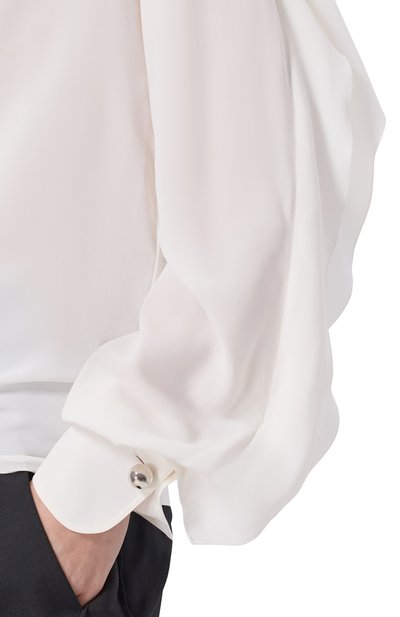 Блузка из вискозы и шелка LANVIN, арт. RW-T00010-6253-P26, фото 5