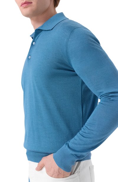 Поло из кашемира и шелка STEFANO RICCI, арт. KE03500P03/E25345, фото 5