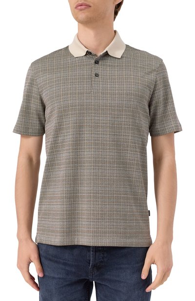 Хлопковое поло BOSS, арт. 50543402, фото 3