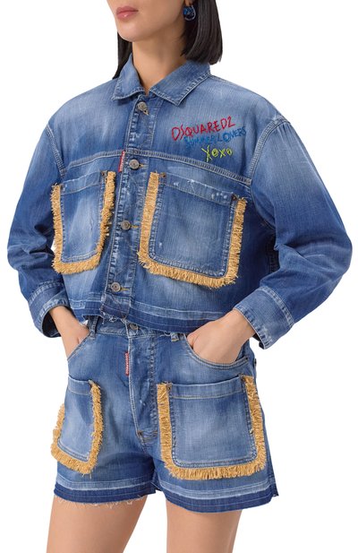Джинсовая куртка DSQUARED2, арт. S73AM0358/S30341, фото 3