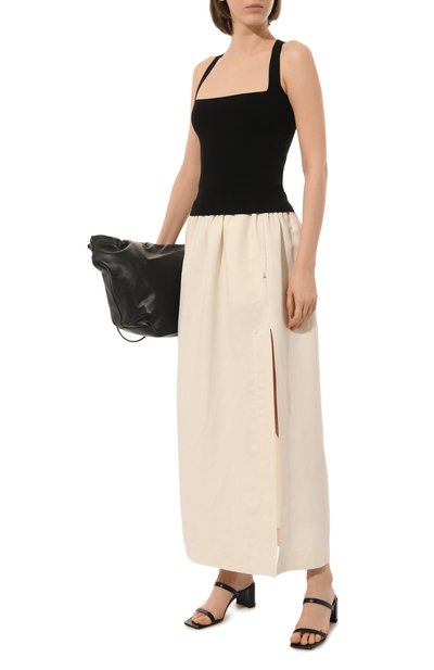 Юбка из вискозы и льна PATRIZIA PEPE, арт. 2G0905_A052, фото 2