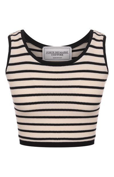 Женский хлопковый топ FORTE DEI MARMI COUTURE, арт. 25SF5203