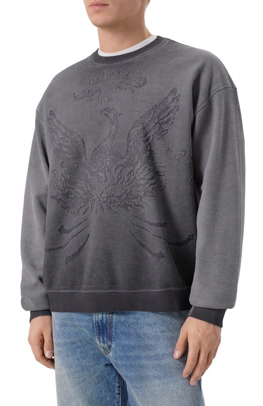 Свитшот Diesel A19289/0IKBV Серый  A19289/0IKBV Фото 3