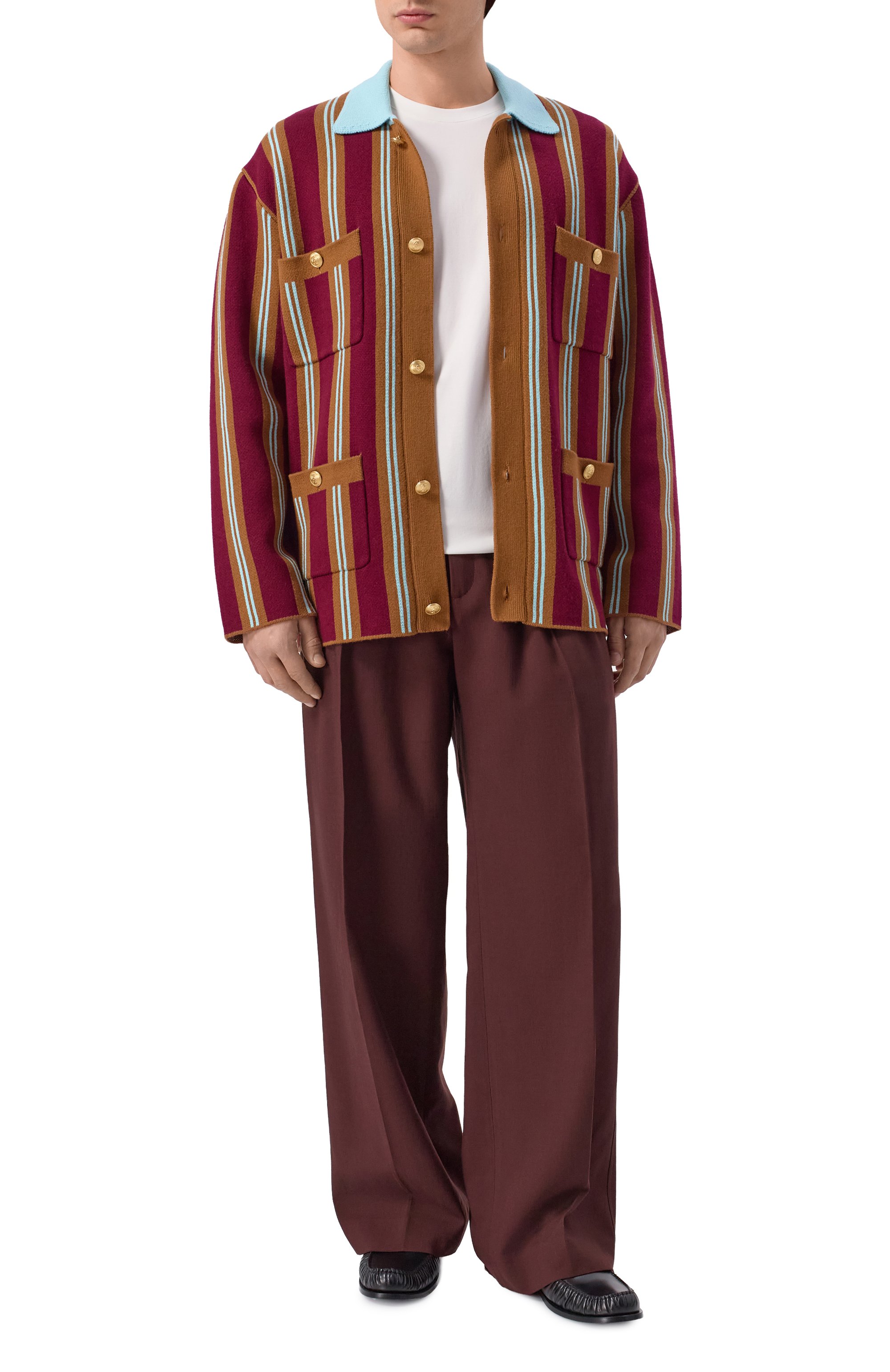 Брюки из вискозы DROLE DE MONSIEUR, арт. K-BP203-VI029-BN, фото 2