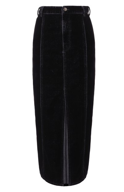 Женская бархатная юбка EMPORIO ARMANI, арт. 6D2N62/2DUCZ