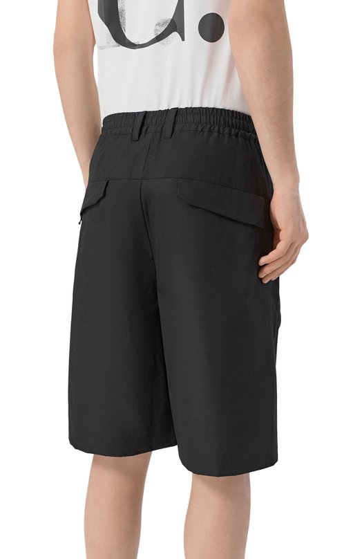 Хлопковые шорты C.P. Company 20CLBE039A/110542A Чёрный  20CLBE039A/110542A Фото 4