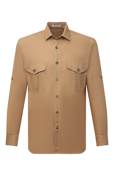 Льняная рубашка LORO PIANA, арт. FAL6142, фото 1