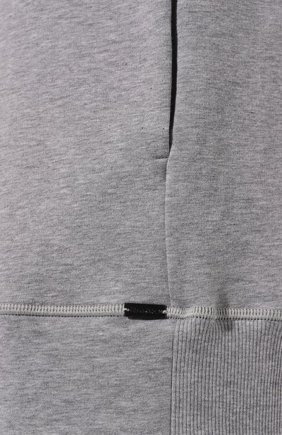Хлопковая толстовка HANRO серого цвета по цене 24850 руб., арт. 075076., фото 5 Хлопковая толстовка HANRO, арт. 075076., фото 5