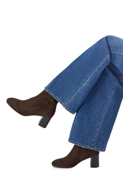 Замшевые ботильоны 12 STOREEZ, арт. 134601, фото 2