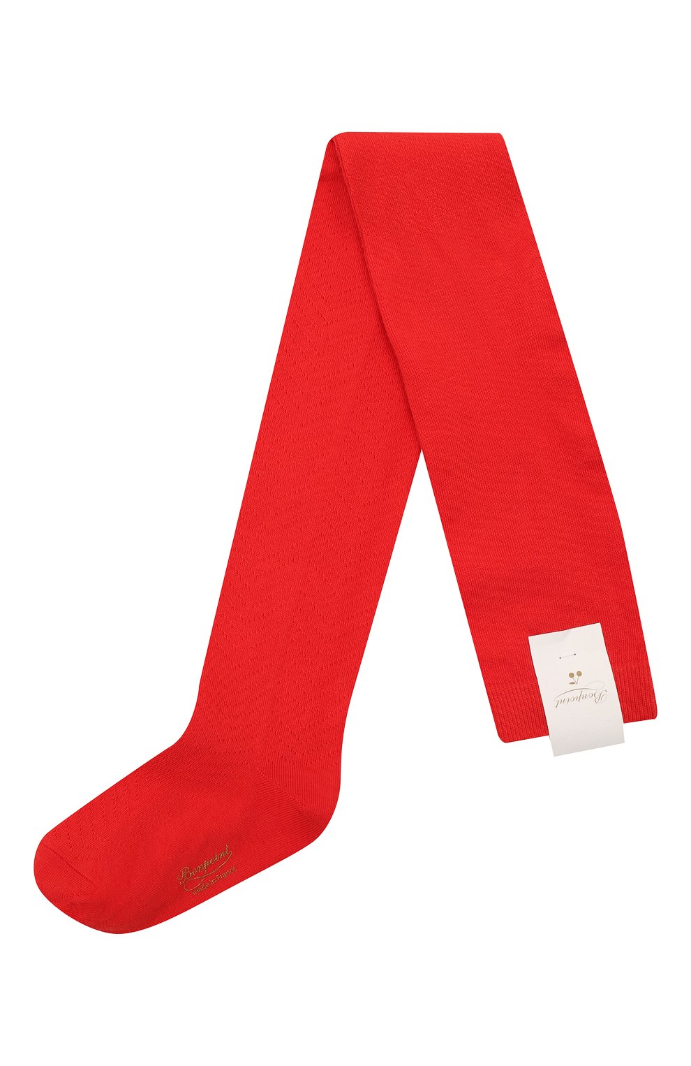 Хлопковые колготки BONPOINT красного цвета по цене 4600 руб., арт. H18BFVDESSIN(051)_437067, фото 1 Хлопковые колготки BONPOINT, арт. H18BFVDESSIN(051)_437067, фото 1