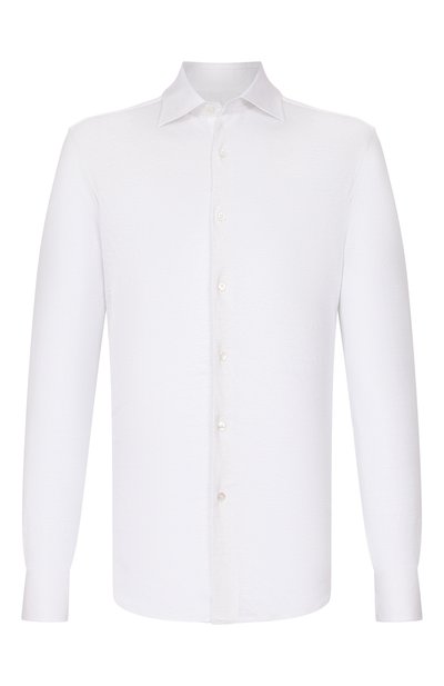 Мужская льняная рубашка MVST, арт. M26.CSM.B406/744-JERSEY