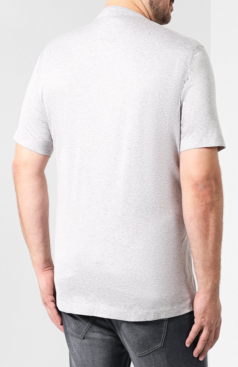 Хлопковая футболка CORTIGIANI, арт. 616628/0000/60-70, фото 4