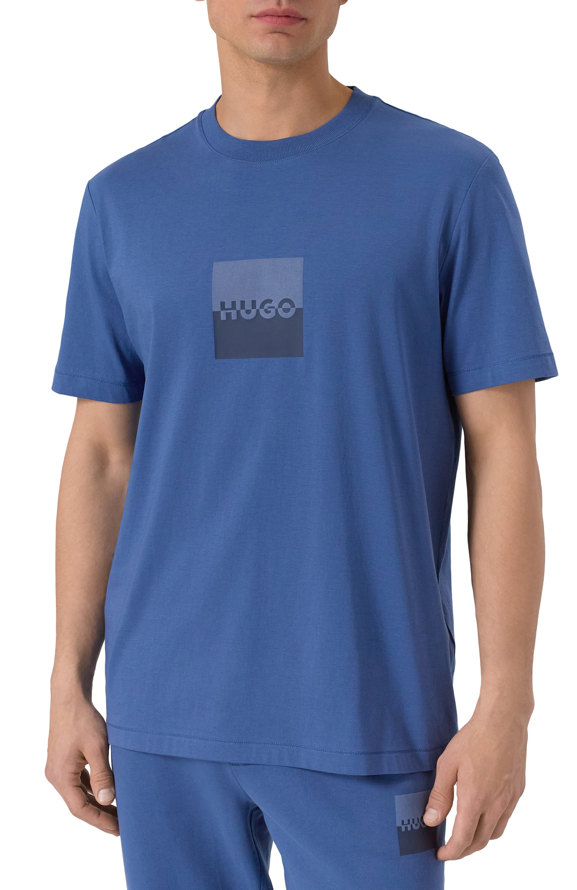 Хлопковая футболка HUGO, арт. 50542784, фото 3