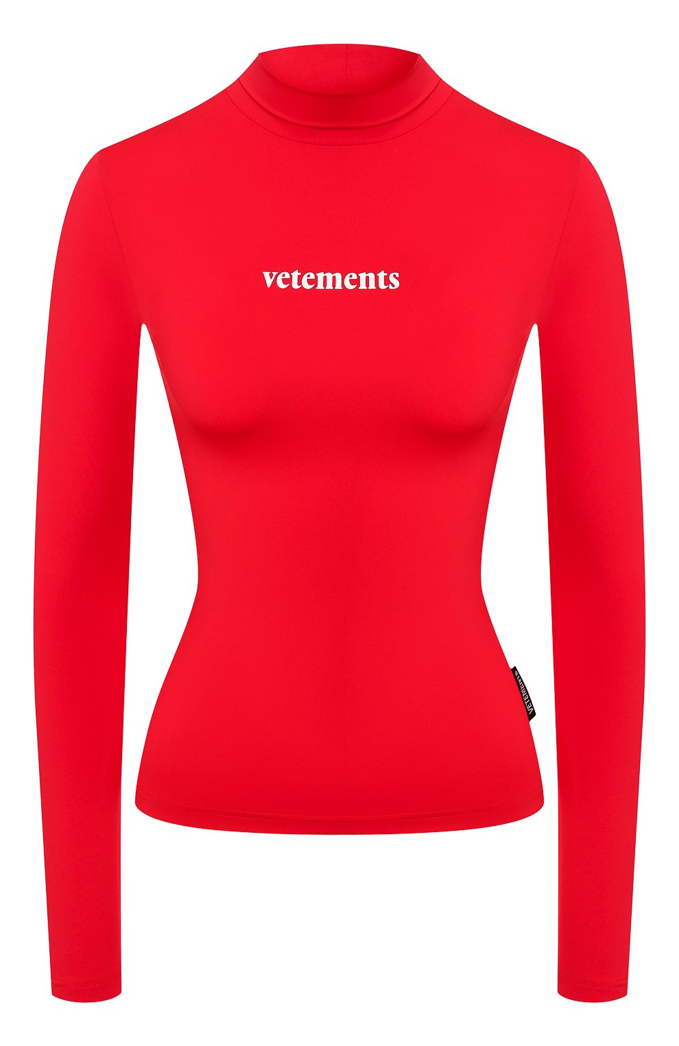Водолазка VETEMENTS красного цвета по цене 39950 руб., арт. SS20T0001 1350/W/RED, фото 1 Водолазка VETEMENTS, арт. SS20T0001 1350/W/RED, фото 1