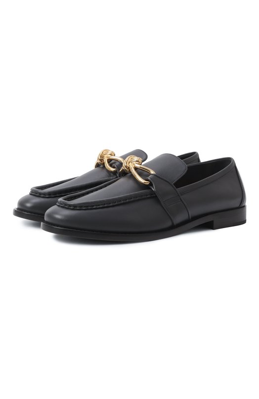 фото Кожаные лоферы astaire bottega veneta
