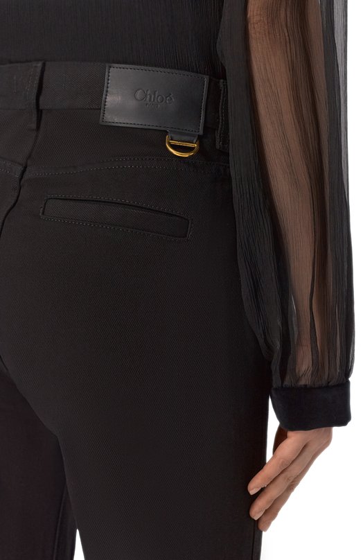 Джинсы Chloé CH25WDP72150 Чёрный  CH25WDP72150 Фото 5