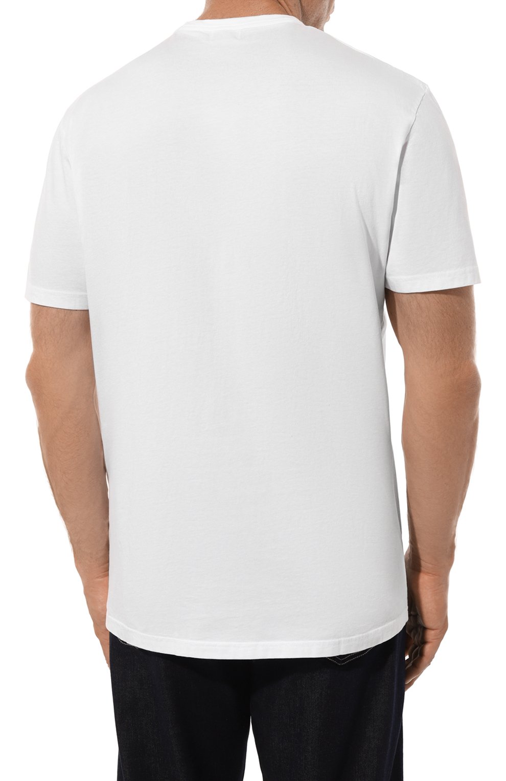 Хлопковая футболка WOOLRICH, арт. CFWOTE0093MRUT2926, фото 4
