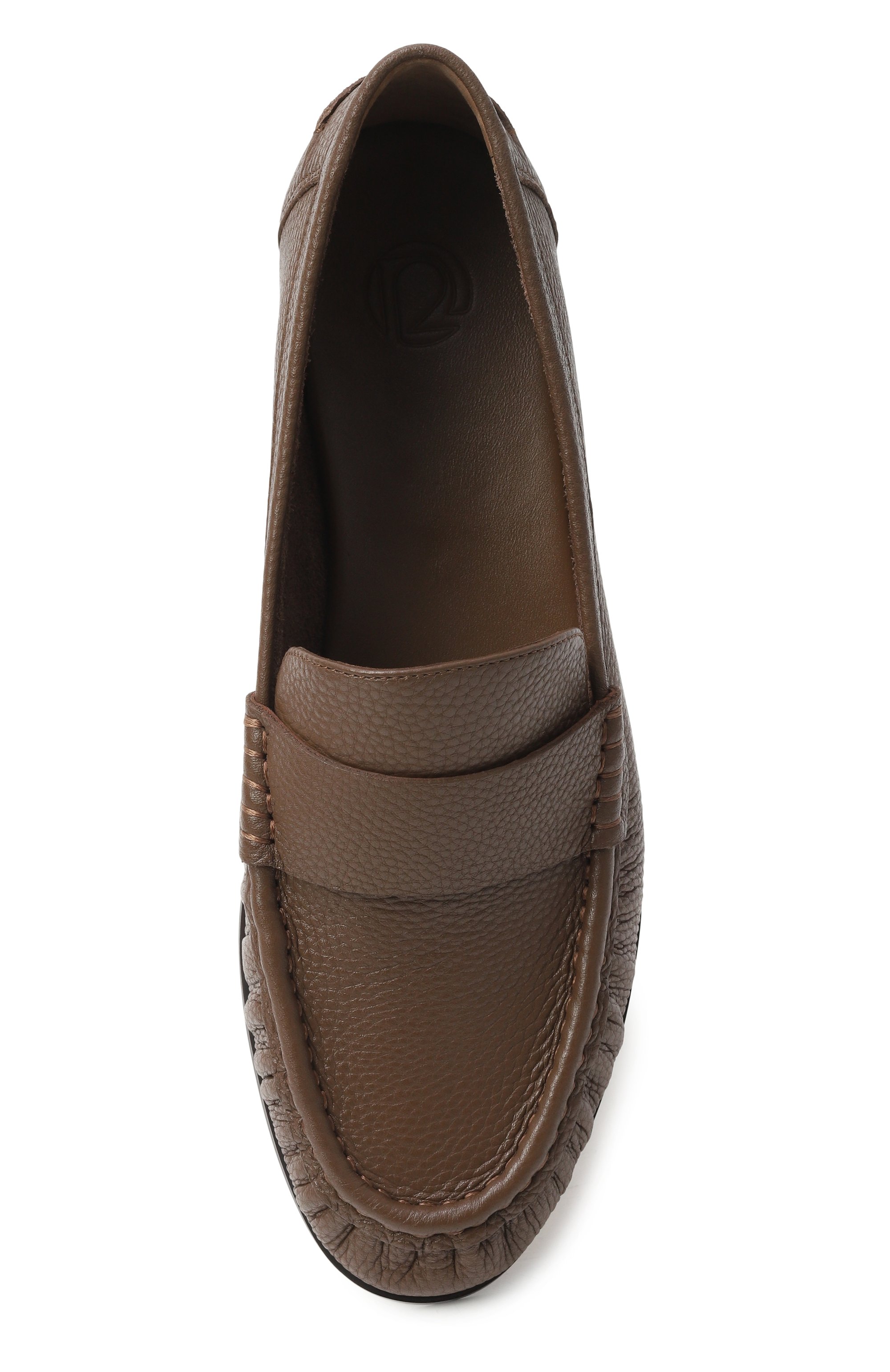 Кожаные лоферы 12 STOREEZ, арт. 133012, фото 6