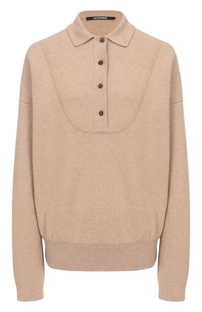 Женское поло из шерсти и кашемира JACQUEMUS, арт. 25HSWW00623/AK00276