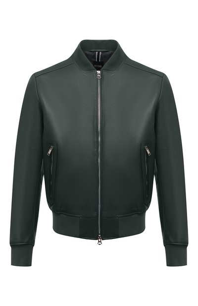 Кожаный бомбер BOSS, арт. 50452490, фото 1