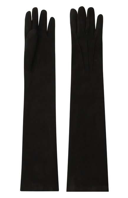 Женские замшевые перчатки GIORGIO ARMANI, арт. GW001988/AF19183