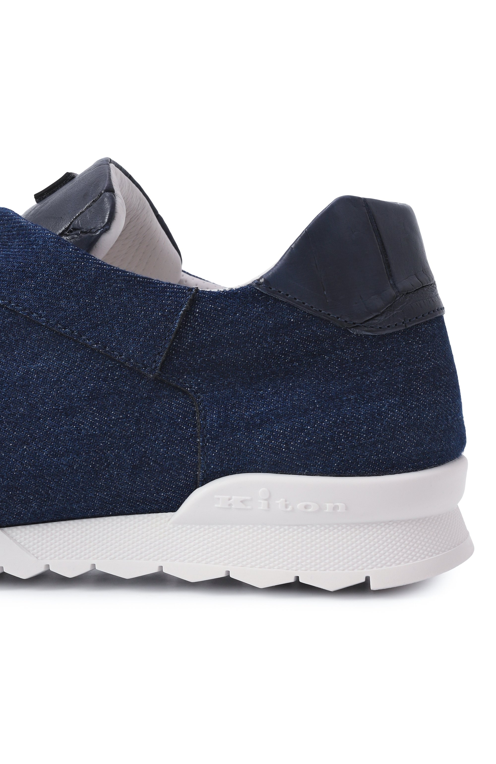 Текстильные кроссовки KITON, арт. USSA073N0115301, фото 7