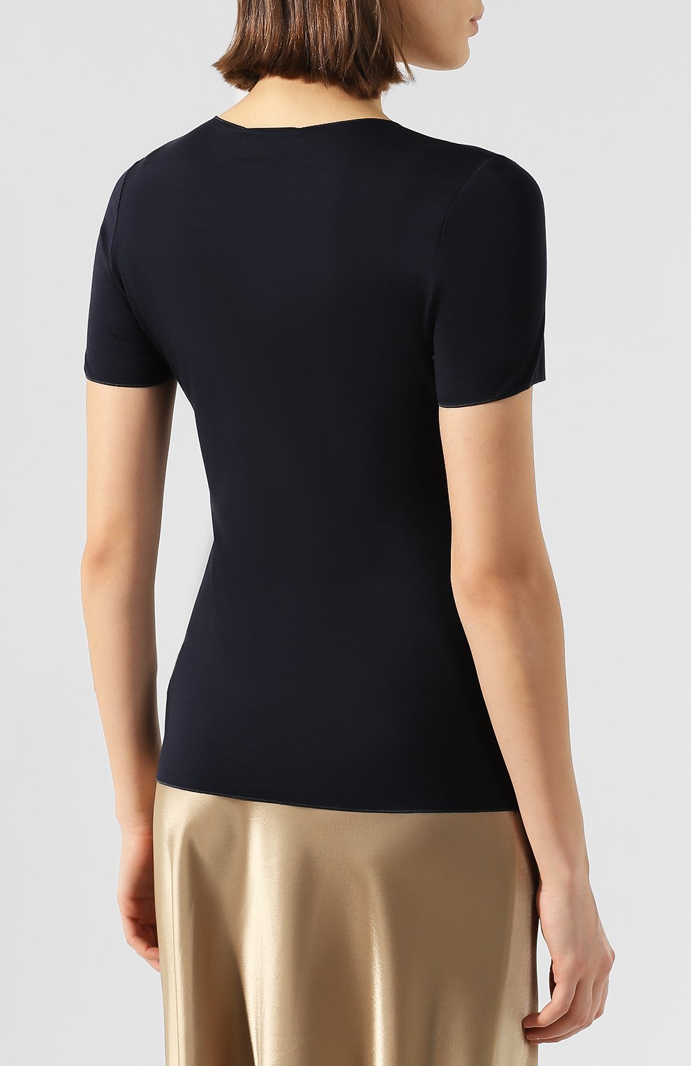 Футболка из вискозы  EMPORIO ARMANI, арт. 8N2M6A/2J85Z, фото 4