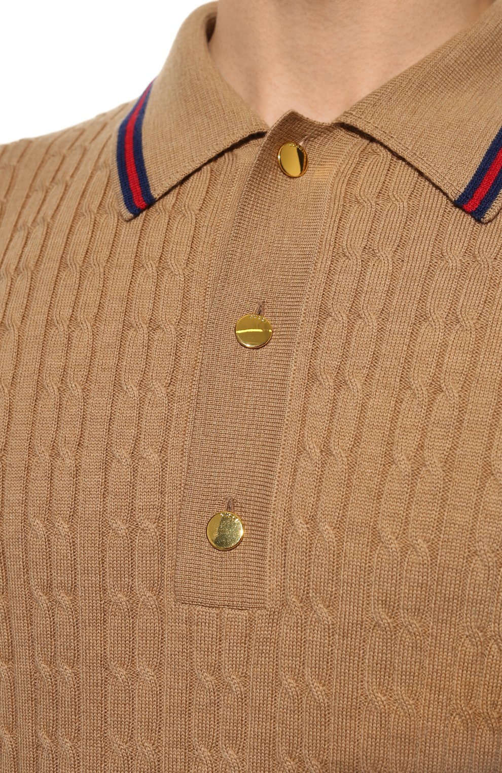 Шерстяное поло GUCCI, арт. 673659/XKB2Z, фото 5