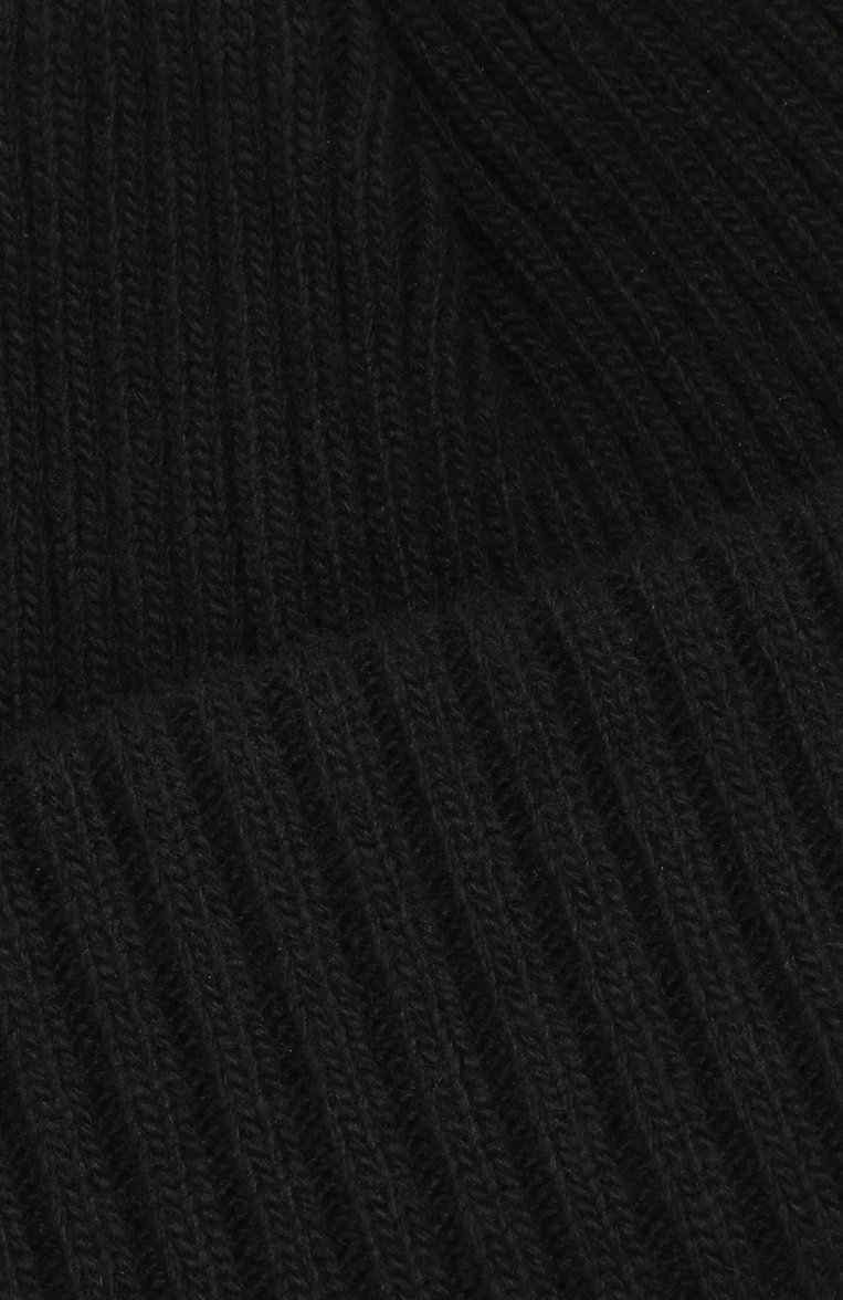 Мужская шерстяная шапка BURBERRY черного цвета, арт. 8020949 | Фото 3 (Материал: Текстиль, Шерсть; Кросс-КТ: Трикотаж; Материал сплава: Проставлено, Проверено; Нос: Не проставлено; Статус проверки: Проверено, Проверена категория)