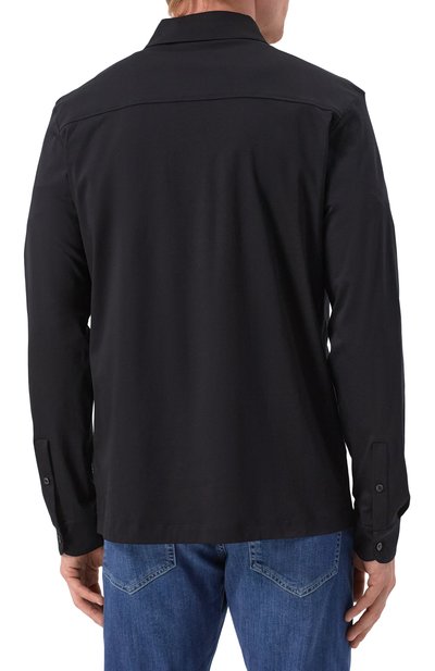 Хлопковое поло BOSS, арт. 50533572, фото 4