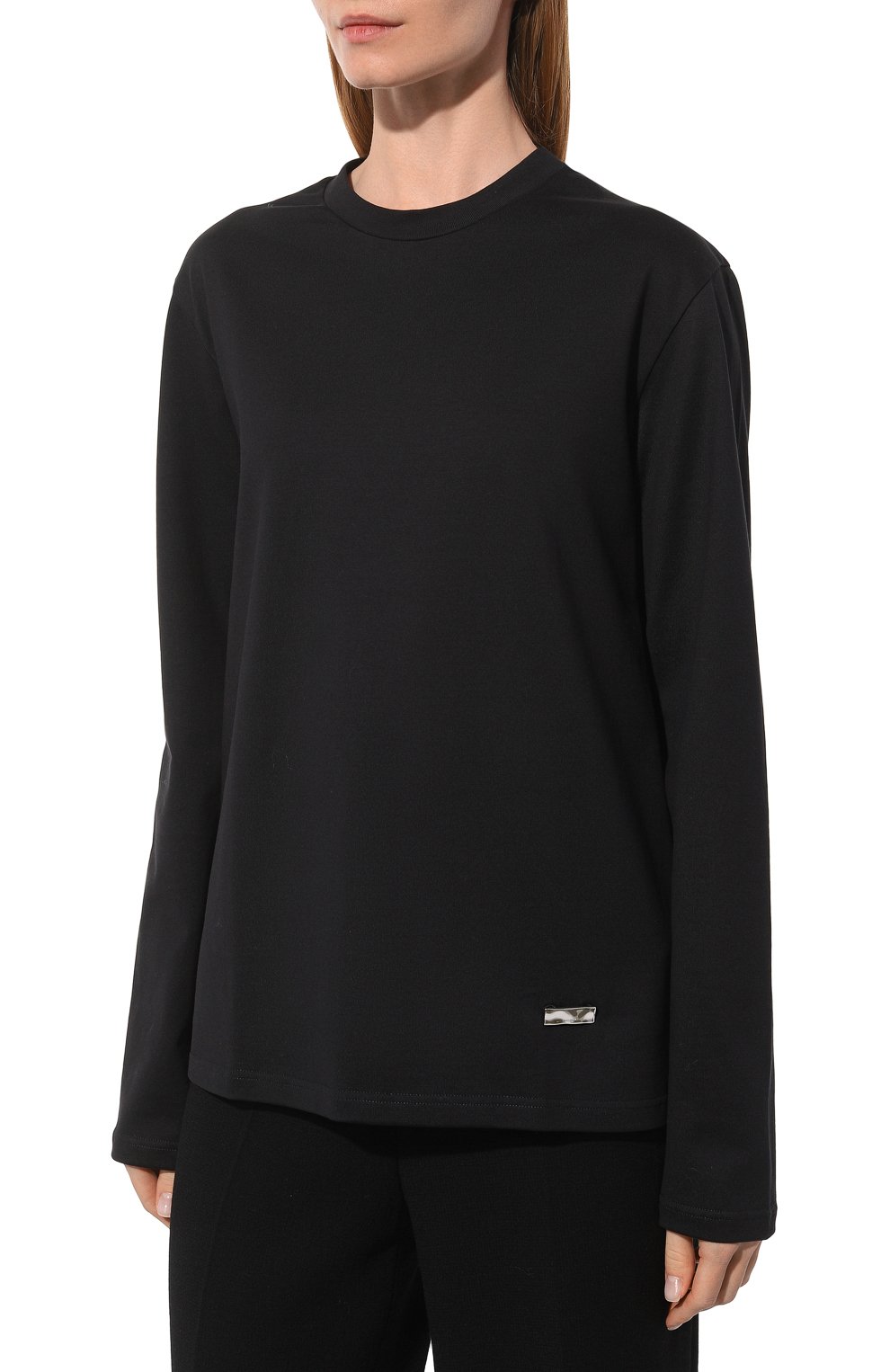 Хлопковый лонгслив JIL SANDER, арт. J02GC0110/J20073, фото 3