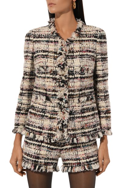 Твидовый жакет GIAMBATTISTA VALLI, арт. 24FWSVCA6C17-89CLA, фото 3