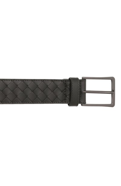 Кожаный ремень BOTTEGA VENETA черного цвета по цене 67600 руб., арт. 475599/V47W0, фото 4 Кожаный ремень BOTTEGA VENETA, арт. 475599/V47W0, фото 4