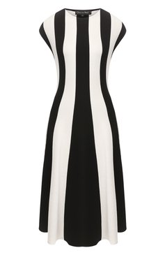 Платье из смеси шелка и хлопка OSCAR DE LA RENTA, арт. 20SN123STH, фото 1