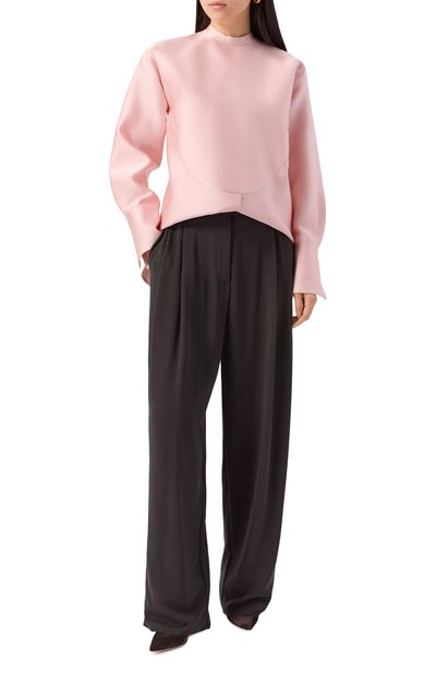 Шерстяные брюки GIORGIO ARMANI темно-коричневого цвета по цене 215000 руб., арт. GW001968/TE17230, фото 2 Шерстяные брюки GIORGIO ARMANI, арт. GW001968/TE17230, фото 2