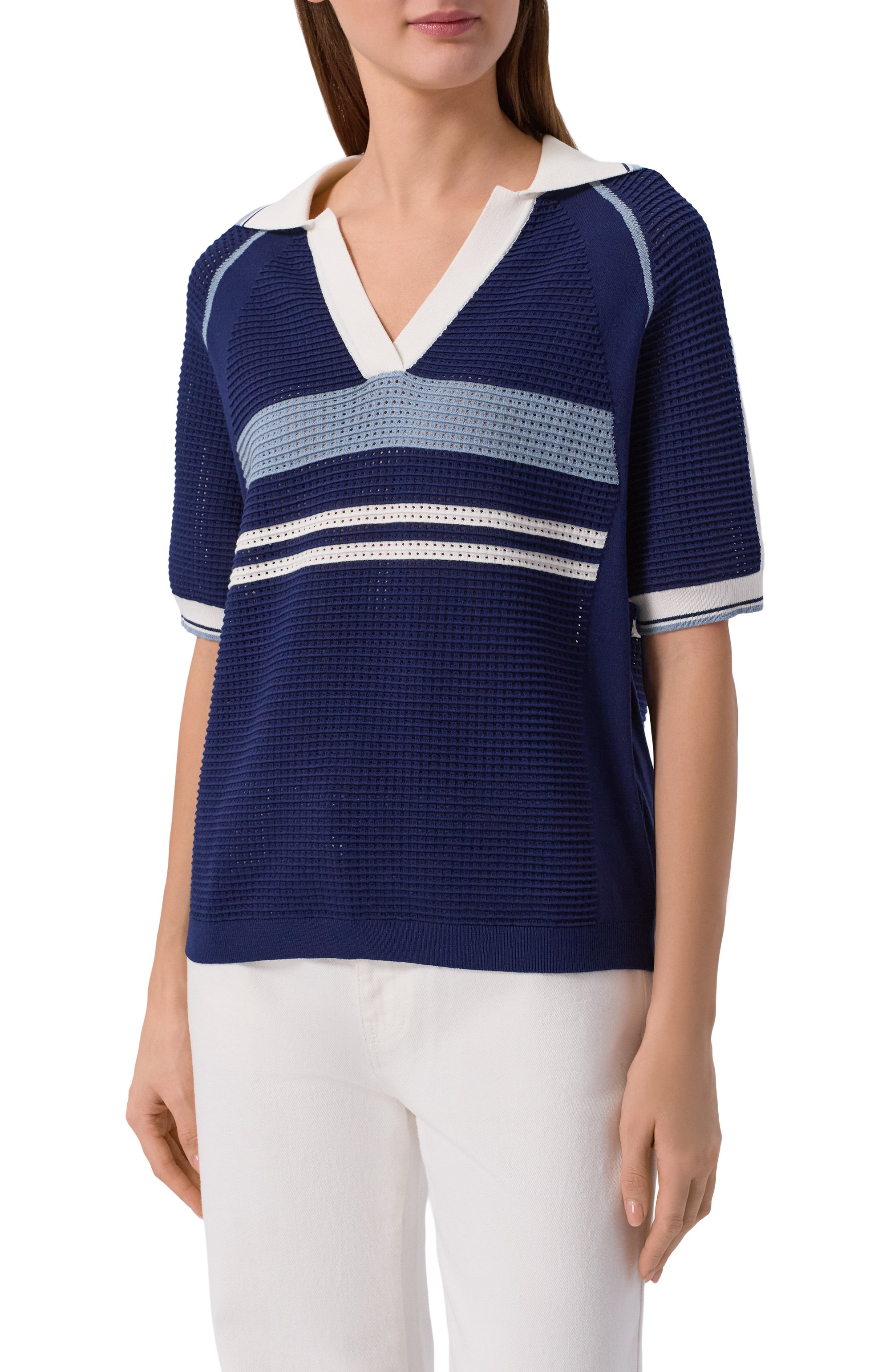 Поло из вискозы P.A.R.O.S.H., арт. D540941/RENFIELD, фото 3